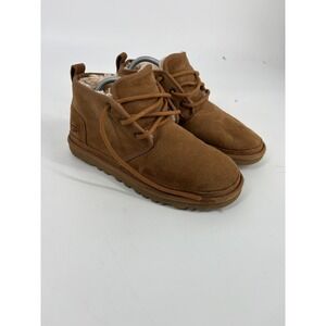 UGG Neumel Chestnut Suede Lace Up Chukka Boots 1094269 Womens 8